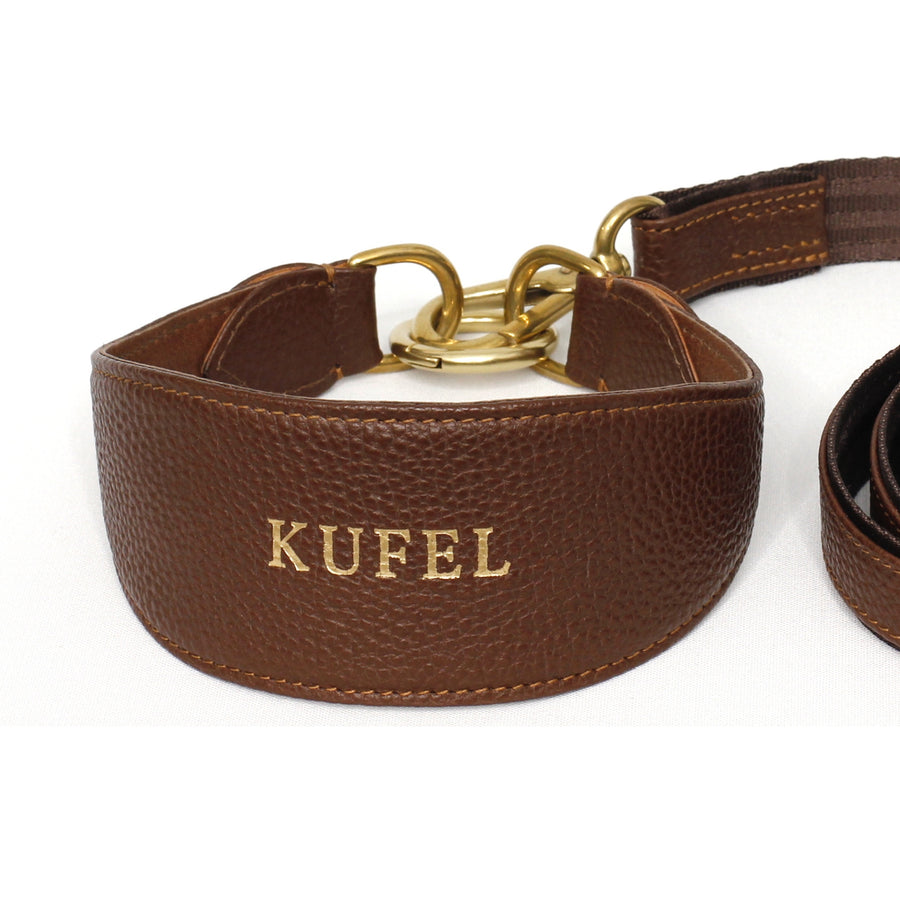 Dog collar - cow leather